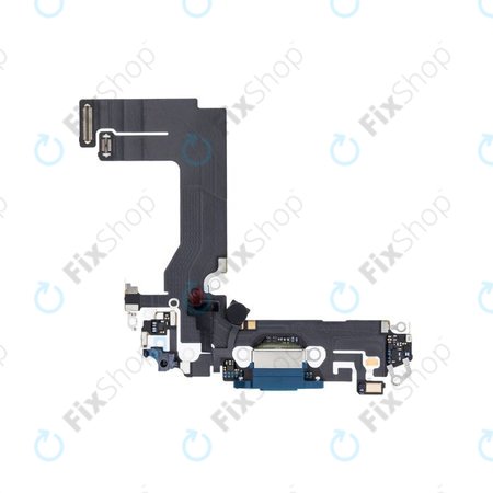 Apple iPhone 13 Mini - Konektor za polnjenje + Flex kabel (Blue)