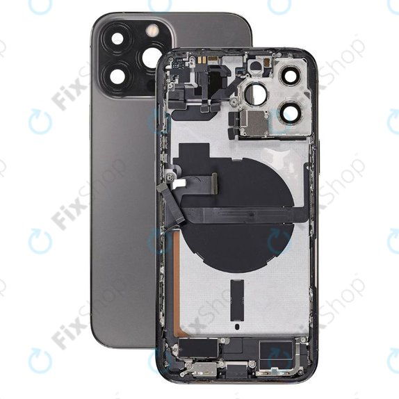Apple iPhone 13 Pro Max - Zadnje ohišje z majhnimi deli (Graphite)