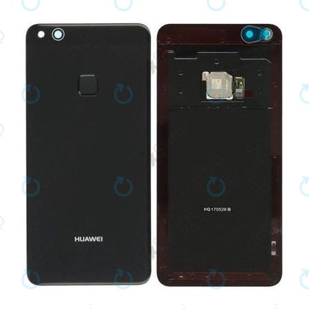 Huawei P10 Lite - Pokrov baterije + senzor prstnih odtisov (Black) - 02351FXB, 02351FWG Genuine Service Pack