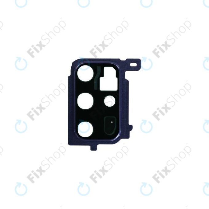 Samsung Galaxy S20 Plus G985F - Stekleni okvir zadnje kamere (BTS Edition Purple) - GH98-45004K Genuine Service Pack