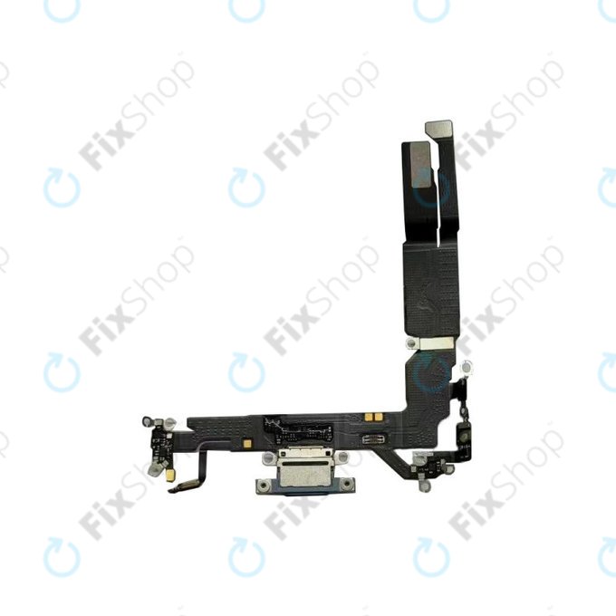 Apple iPhone 17 - Priključek za polnjenje + Flex kabel (Mist Blue)