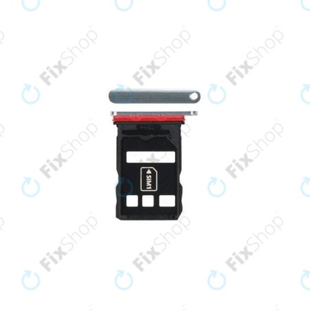 Huawei P40 - Reža za SIM (Ice White) - 51661QTP Genuine Service Pack