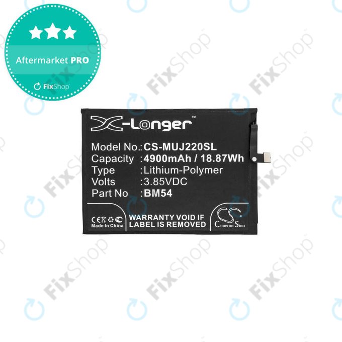 Xiaomi Redmi Note 9T 5G - Baterija BM54 4900mAh HQ