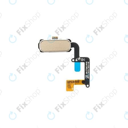 Samsung Galaxy A3 A320F (2017) - Home Button + Flex Cable (Gold Sand) - GH96-10773B Genuine Service Pack