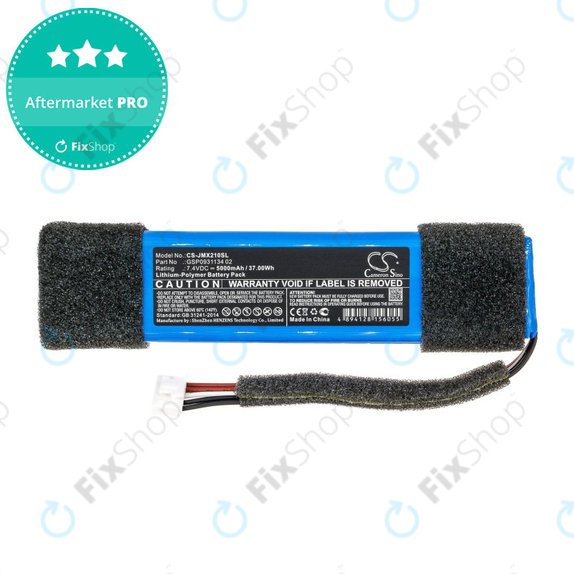 Baterija za JBL Xtreme Splashproof, 5000mAh, Li-Pol, 7.4V, GSP0931134 02, HQ