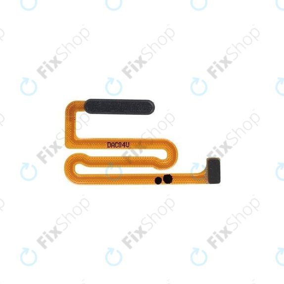 Samsung Galaxy A12 A125F - Senzor prstnih odtisov + Flex kabel (Black) - GH96-14087A Genuine Service Pack