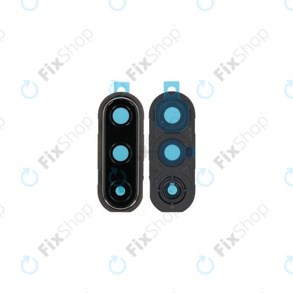 OnePlus Nord CE 5G - Stekleni okvir zadnje kamere (Silver Ray) - 1071101095 Genuine Service Pack