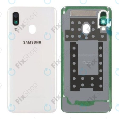 Samsung Galaxy A40 A405F - Pokrov baterije (White) - GH82-19406B Genuine Service Pack