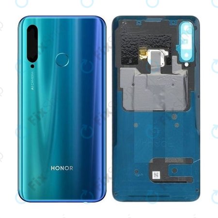 Huawei Honor 20e - Pokrov baterije (Phantom Blue) - 02353QER Genuine Service Pack