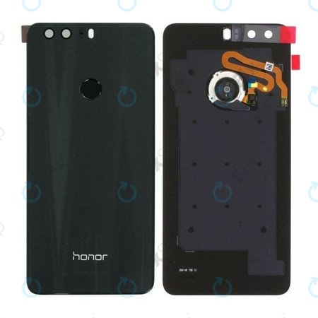 Huawei Honor 8 - Pokrov baterije + čitalec prstnih odtisov (Black) - 02350XYW Genuine Service Pack