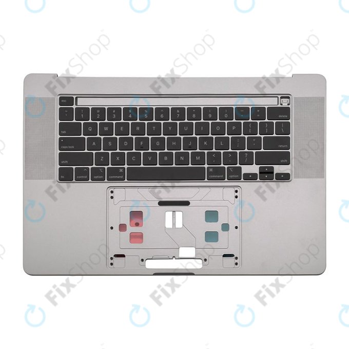 Apple MacBook Pro 16" A2141 (2019) - Zgornji okvir tipkovnice + tipkovnica US (Space Gray)
