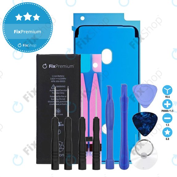 Baterija za iPhone 6S, 1715mAh, Lepilo (Adhesive), Orodja, FixPremium