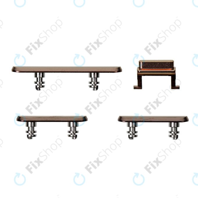 Apple iPhone 11 Pro, 11 Pro Max - Stranski gumbi (Gold)