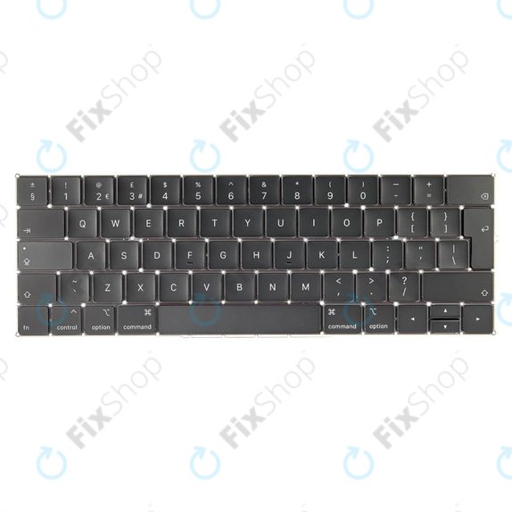 Apple MacBook Pro 13" A1989 (2018 - 2019), 15" A1990 (2018) - Tipkovnica UK