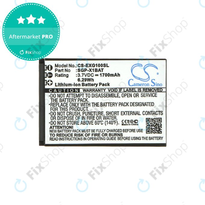 Baterija za Evolveo StrongPhone X1, 1700mAh, Li-ion, 3.7V, SGP-X1BAT, HQ