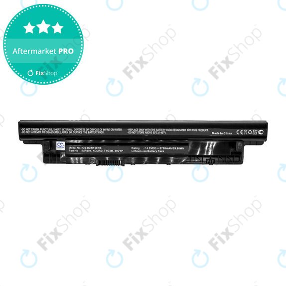 Baterija za Dell Inspiron 14R, 15, 15R, N3521, 2700mAh, Li-Ion, 14.8V, MR90Y, HQ