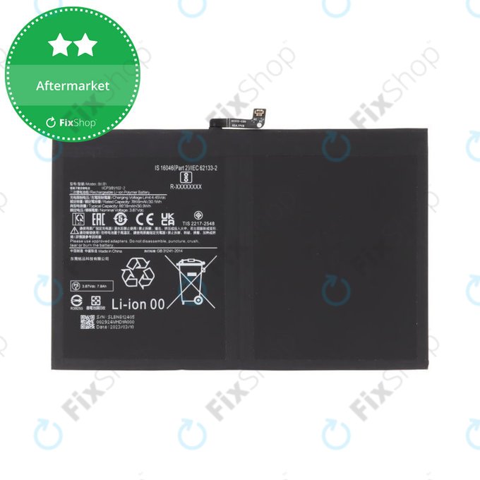 Xiaomi Redmi Pad Pro 5G - Baterija 10000mAh