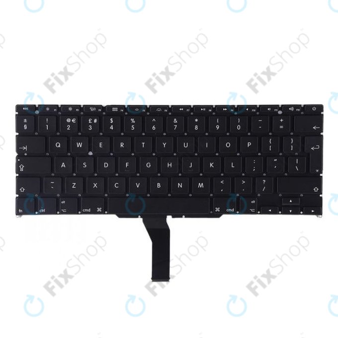 Apple MacBook Air 11" A1370 (Mid 2011), A1465 (Mid 2012 - Early 2015) - Tipkovnica UK