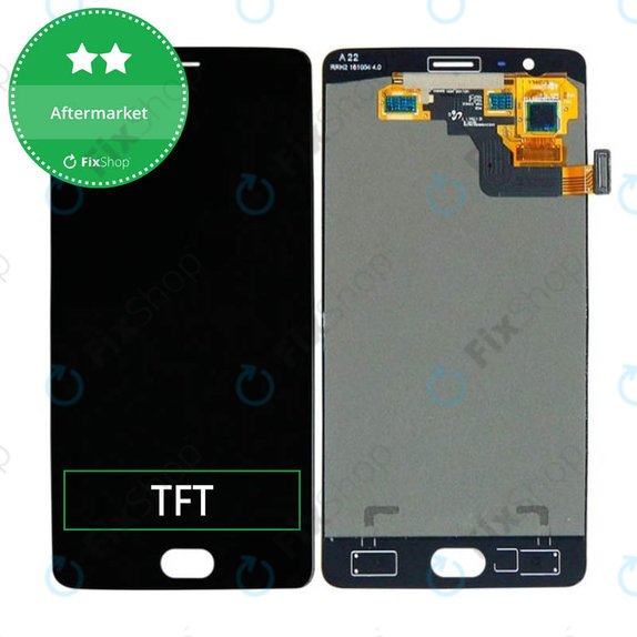 OnePlus 3, 3T - LCD zaslon + steklo na dotik (Black) TFT