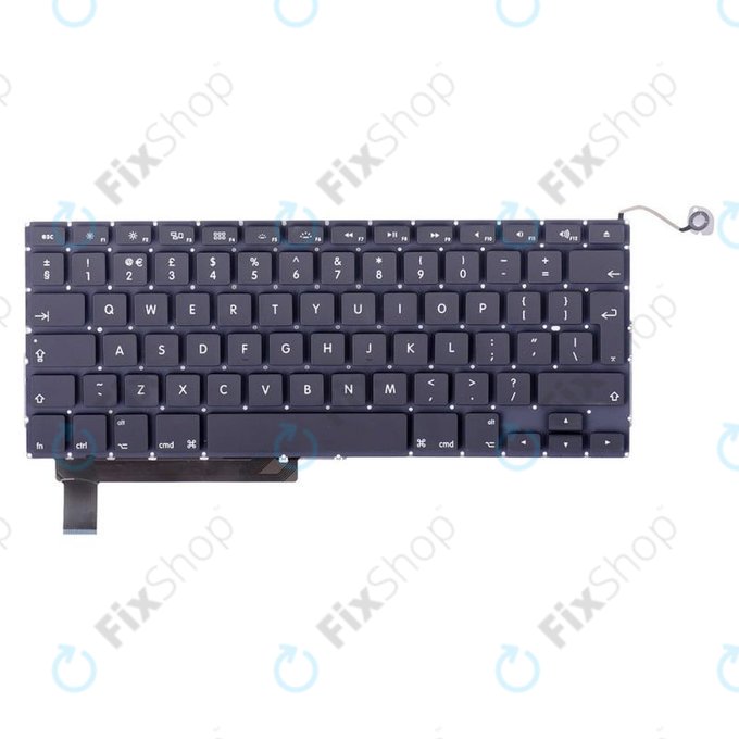 Apple MacBook Pro 15" A1286 (Late 2008 - Early 2009) - Tipkovnica UK