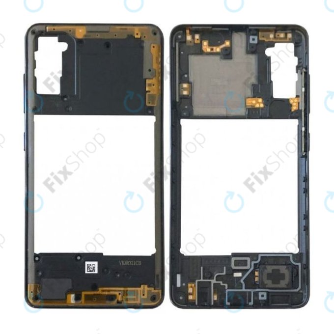 Samsung Galaxy A41 A415F - Middle Frame (Prism Crush Black) - GH98-45511A Genuine Service Pack