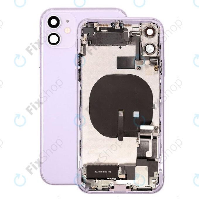 Apple iPhone 11 - Zadnje ohišje z majhnimi deli (Purple)