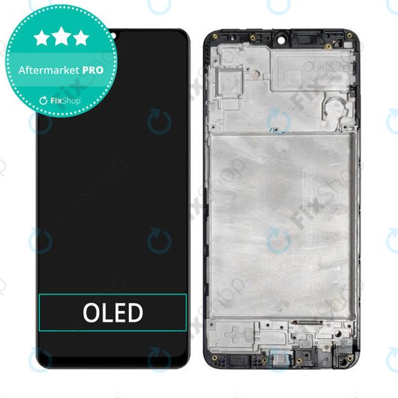 Samsung Galaxy M32 M325F - LCD zaslon + steklo na dotik + okvir OLED