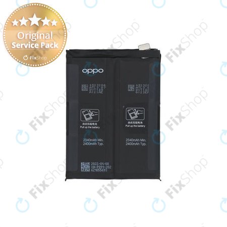 Oppo Find X5 CPH2307, A52 CPH2061, A72 CPH2067, A92 CPH2059 - Baterija BLP891 4800mAh - 4200002 Genuine Service Pack