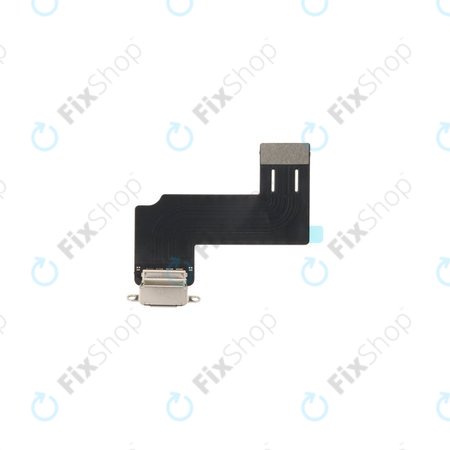 Apple iPad (11th Gen 2025) - Konektor za polnjenje + Flex kabel (Silver)