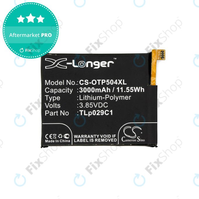 Blackberry Key2 LE - Baterija TLP029C1 3000mAh HQ