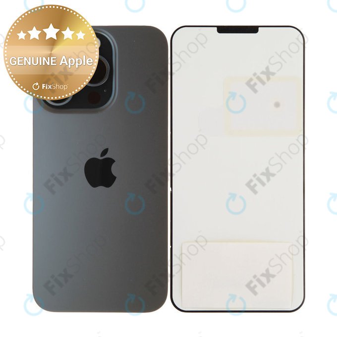 Steklo zadnjega ohišja za iPhone 15 Pro | Blue Titanium | 661-35703 | Genuine Apple