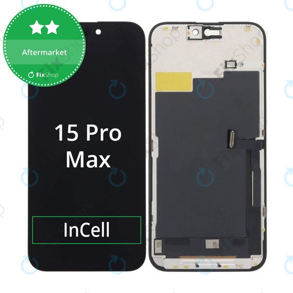Apple iPhone 15 Pro Max - LCD zaslon + steklo na dotik + okvir InCell HD+