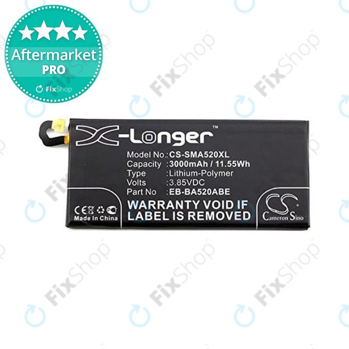 Samsung Galaxy A5 A520F (2017) - Baterija EB-BA520ABE 3000mAh HQ