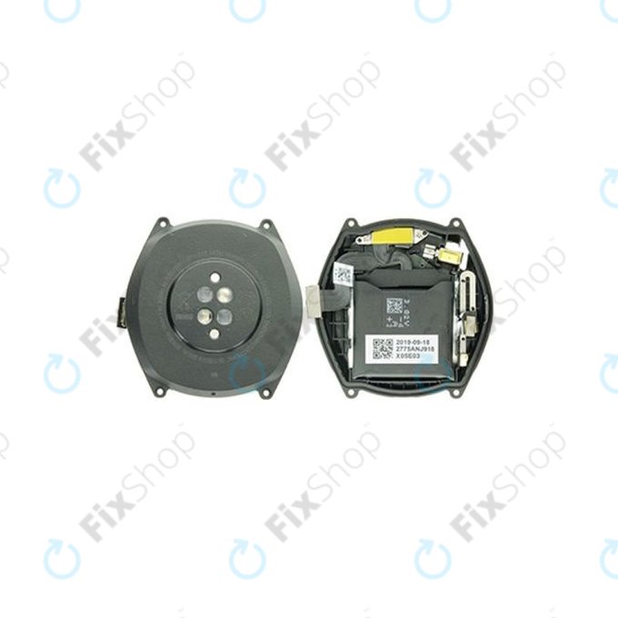 Huawei Watch GT Sport Fortuna B19S - Pokrov baterije + Baterija (Black) - 02352GNJ Genuine Service Pack