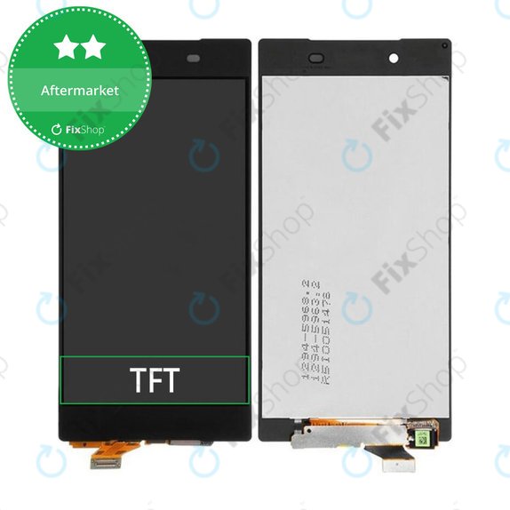 Sony Xperia Z5 E6653, Z5 Dual E6683 - LCD zaslon + steklo na dotik (Black) TFT