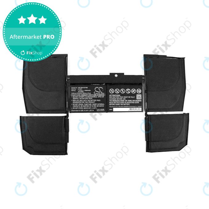 Apple MacBook 12" A1534 (Early 2015 - Mid 2017) - Baterija A1527, A1705 5200mAh HQ