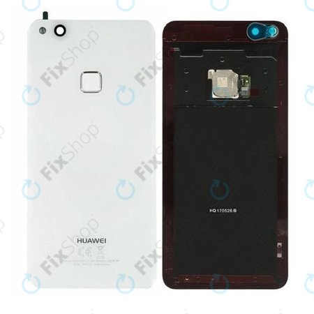 Huawei P10 Lite - Pokrov baterije + senzor prstnih odtisov (White) - 02351FXA Genuine Service Pack