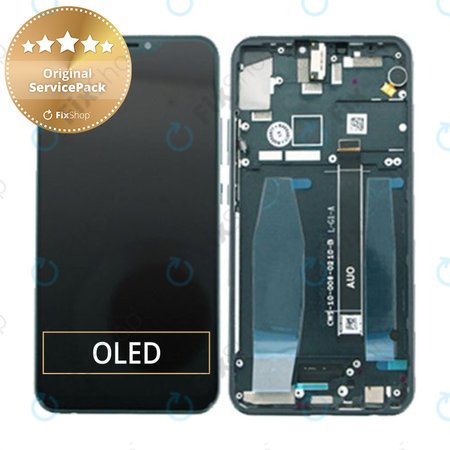 Asus Zenfone 5 ZE620KL (X00QD) - LCD zaslon + steklo na dotik + okvir (Midnight Blue) - 90AX00Q1-R20010, 90AX00Q1-R20013 Genuine Service Pack