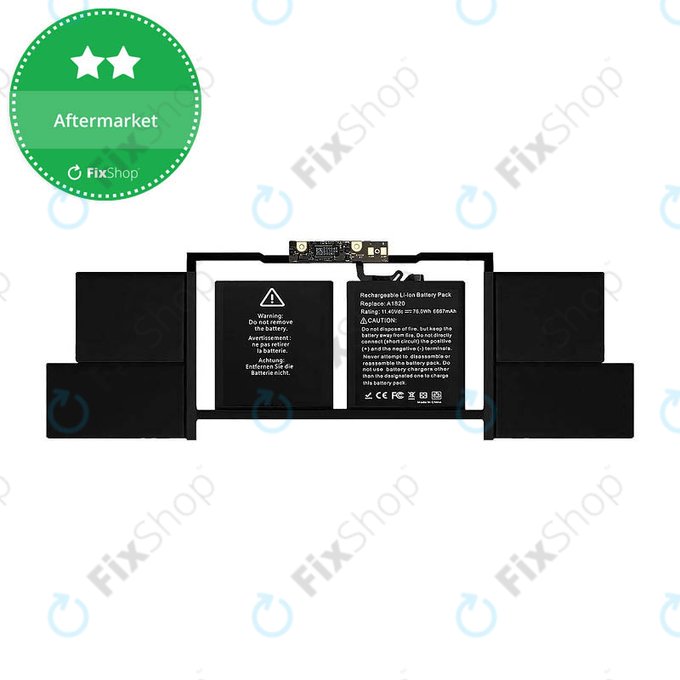 Apple MacBook Pro 15" A1707 (Late 2016 - Mid 2017) - Baterija A1820 6667mAh