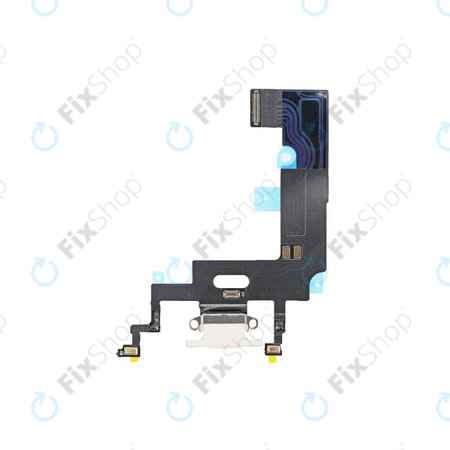 Apple iPhone XR - Konektor za polnjenje + Flex kabel (White)