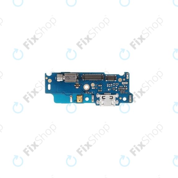 Motorola Moto E4 XT1761 - polnilni konektor + tiskana plošča mikrofona