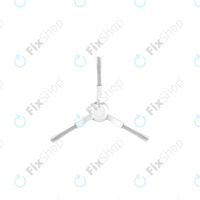 Xiaomi Mi Robot Vacuum Mop Pro (P), 2S, Viomi V2 Pro, V3, SE - stranska krtača (bela) - 2 kosa