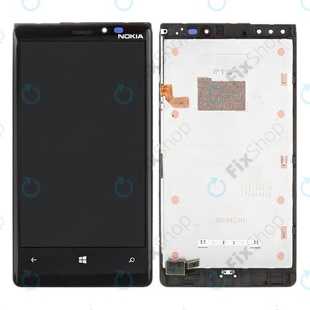 Nokia Lumia 920 - LCD zaslon + steklo na dotik + okvir - 00808F9 Genuine Service Pack