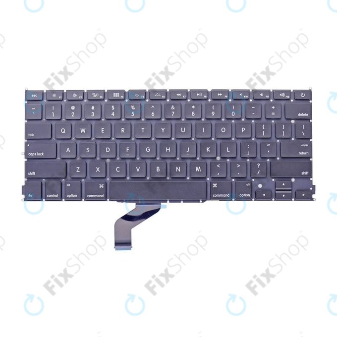 Apple MacBook Pro 13" A1425 (Late 2012 - Early 2013) - Tipkovnica US