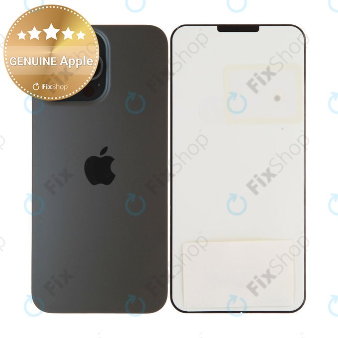 Steklo zadnjega ohišja za iPhone 15 Pro Max | Blue Titanium | 661-36910 | Genuine Apple