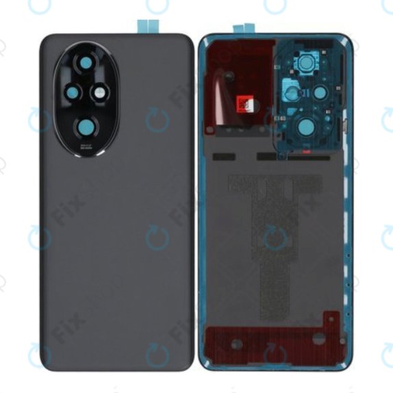 Honor 200 Pro - Pokrov baterije komplet (Black)