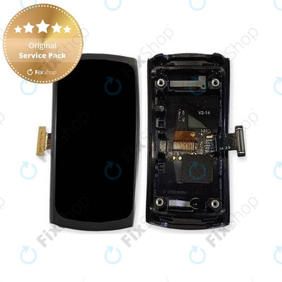 Samsung Gear Fit 2 SM-R360 - LCD zaslon + steklo na dotik + okvir (Gray) - GH97-19001A, GH97-19201A Genuine Service Pack