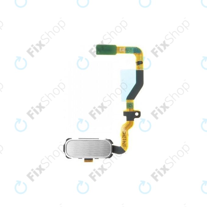 Samsung Galaxy S7 G930F - Gumb Domov + Flex Cable (White) - GH96-09789D Genuine Service Pack