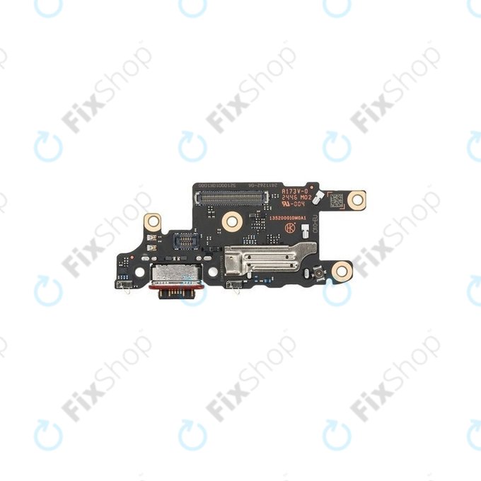 Xiaomi Poco X7 Pro 2412DPC0AG - PCB plošča priključka za polnjenje + SIM Čítač - 56000400O1000 Genuine Service Pack