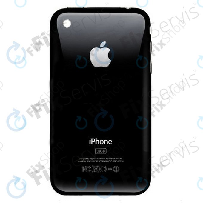 Apple iPhone 3GS - Zadnje ohišje (Black)